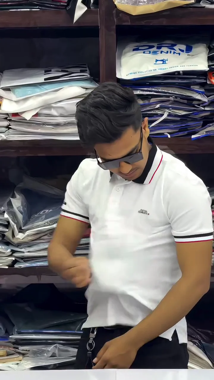 π Menβs Slim Fit Polo T-Shirt β Comfortable Half Sleeve Casual Wear Tee β¨ - Image 3