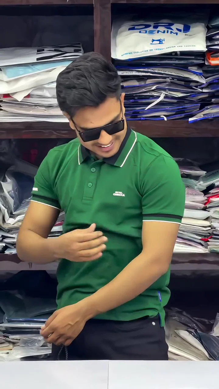 π Menβs Slim Fit Polo T-Shirt β Comfortable Half Sleeve Casual Wear Tee β¨ - Image 6